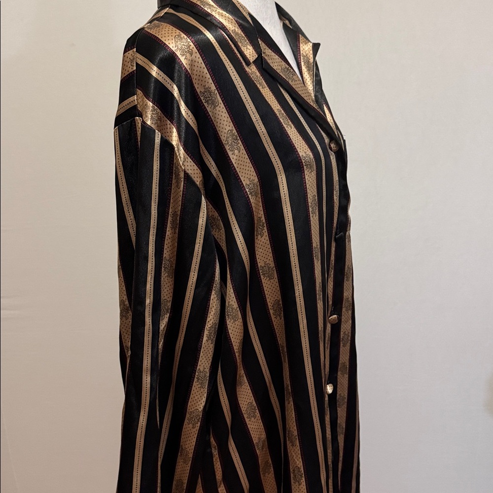 Victoria's Secret Satin-like Sleep Shirt Pajamas - Picture 9 of 11